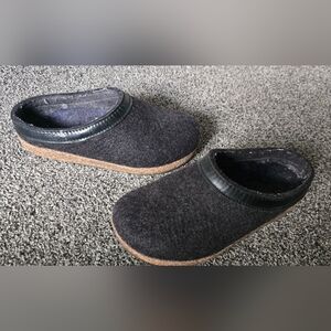 HAFLINGER Women's GZL Leather Trim Grizzly Womens Size 5 (36)